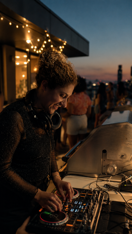 Aaron's Rooftop Party